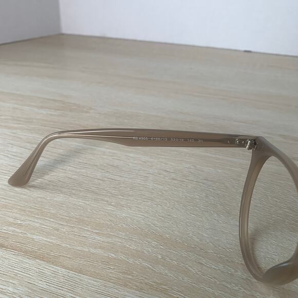 Ray-Ban RB4305 6166/13 Phantos Polished Beige Sunglasses Frames Only 53-19-145